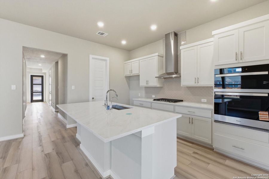 Furnished interior view inside a new home in Foxbrook, Cibolo (Image 5). Furnished interior view inside a new home in Foxbrook, Cibolo (Image 5).
