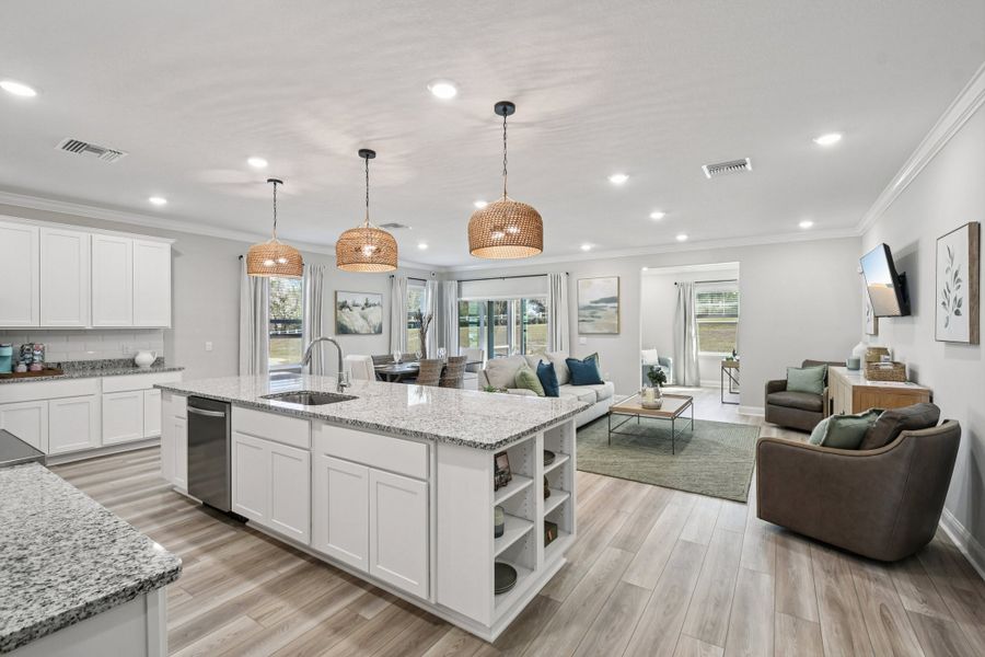 Furnished interior view inside a new home in Palm Coast, Palm Coast (Image 30).