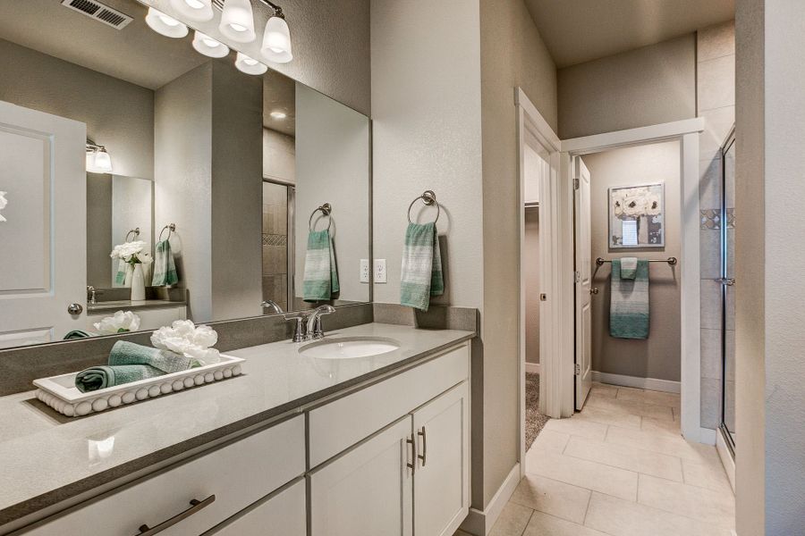 Representative furnished interior of a home built from the The Cascade by Landmark Homes in The Lakes at Centerra, Loveland (Image 26). Representative furnished interior of a home built from the The Cascade by Landmark Homes in The Lakes at Centerra, Loveland (Image 26).