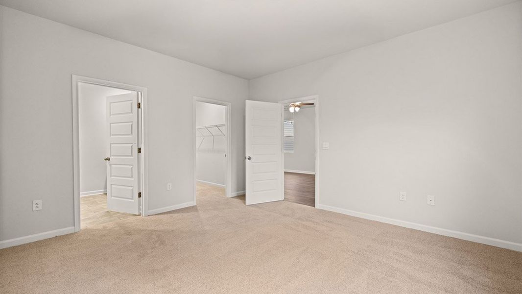 Spacious, unfurnished interior of a new home in Captain's Corner, Grovetown (Image 26). Spacious, unfurnished interior of a new home in Captain's Corner, Grovetown (Image 26).