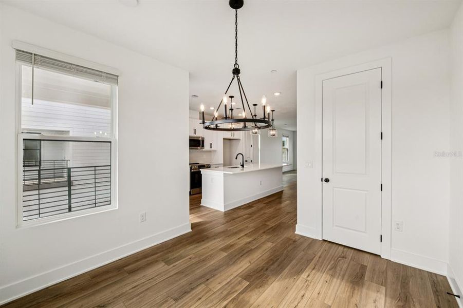 Spacious, unfurnished interior of a new home in Parkview at Hamlin, Winter Garden (Image 23).