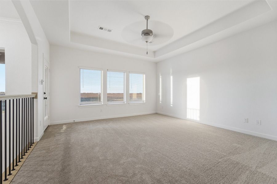 Spacious, unfurnished interior of a new home in Green Meadows, Celina (Image 49). Spacious, unfurnished interior of a new home in Green Meadows, Celina (Image 49).