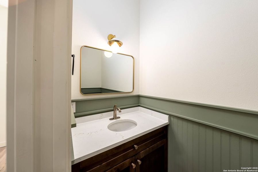 Close-up of interior finishes inside a home in , San Antonio (Image 18).