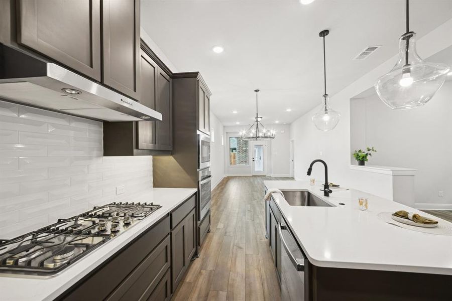 Furnished interior view inside a new home in Talia – Cottage Series, Mesquite (Image 9).