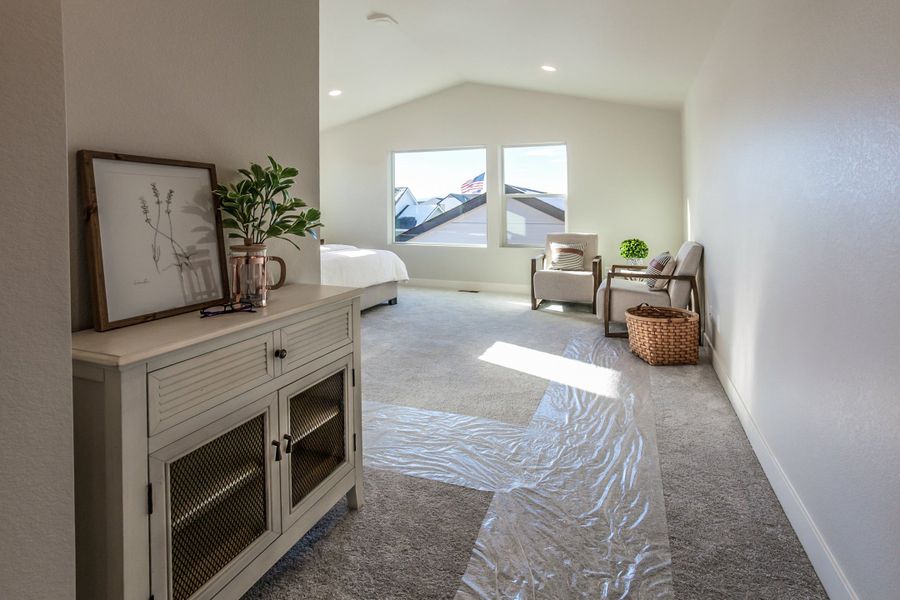 Representative furnished interior of a home built from the Tesla by Hartford Homes in Trailside, Timnath (Image 14).