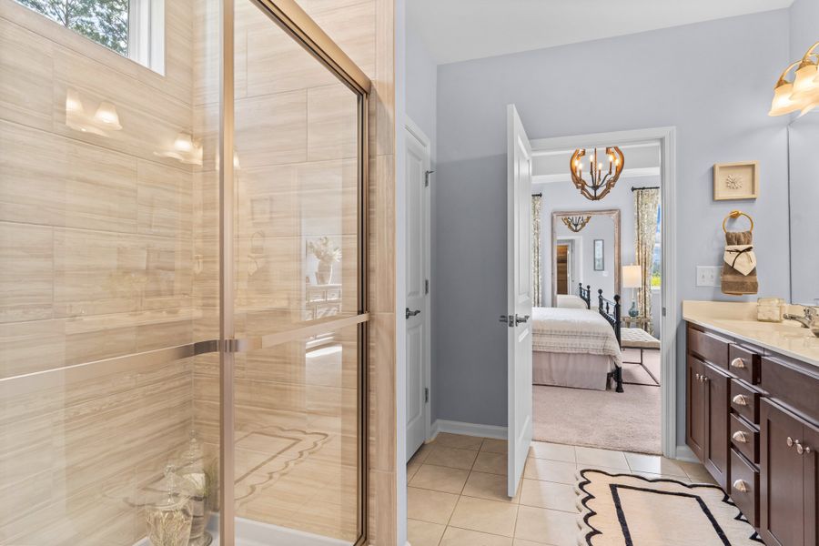 Representative furnished interior of a home built from the The Cherry Grove by Chesapeake Homes in The Willows, Loris (Image 19).