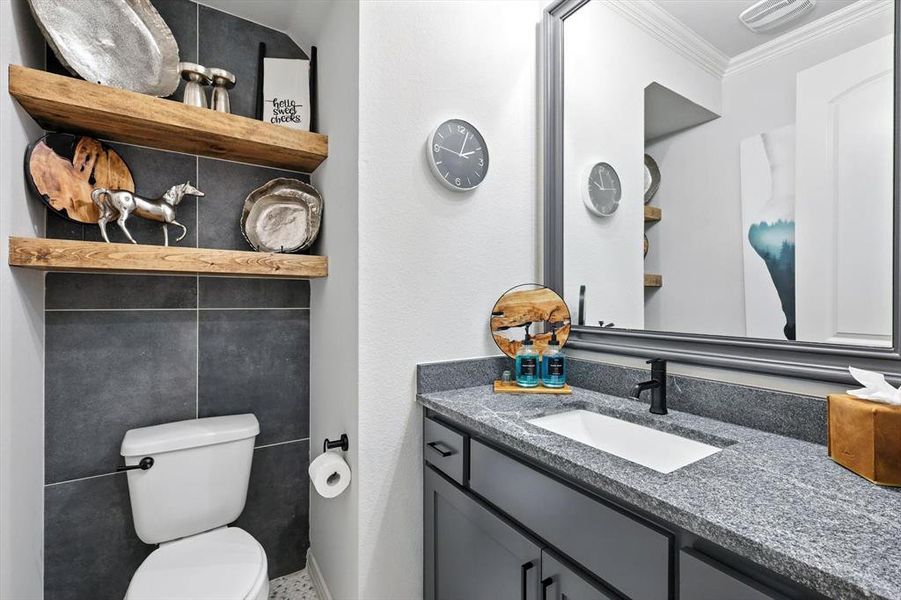 Furnished interior view inside a new home in , Justin (Image 16). Furnished interior view inside a new home in , Justin (Image 16).