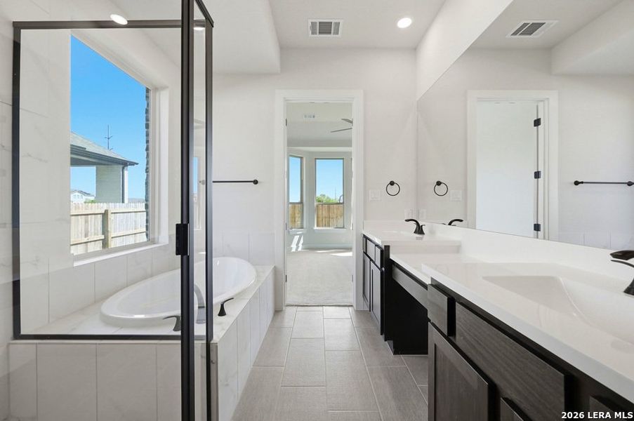 Furnished interior view inside a new home in Venado Crossing, Cibolo (Image 7).