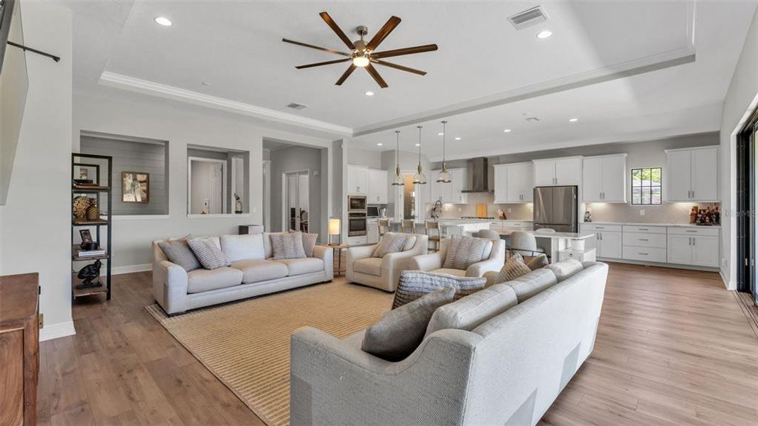 Furnished interior view inside a new home in Hawkstone, Lithia (Image 41).