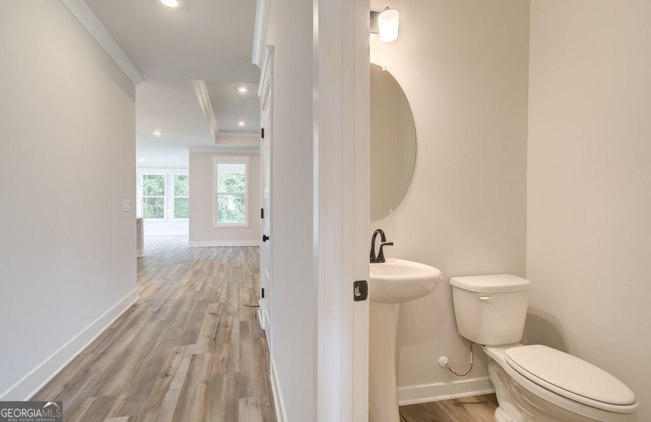 Furnished interior view inside a new home in Ponderosa Farms Reserve, Gainesville (Image 11).