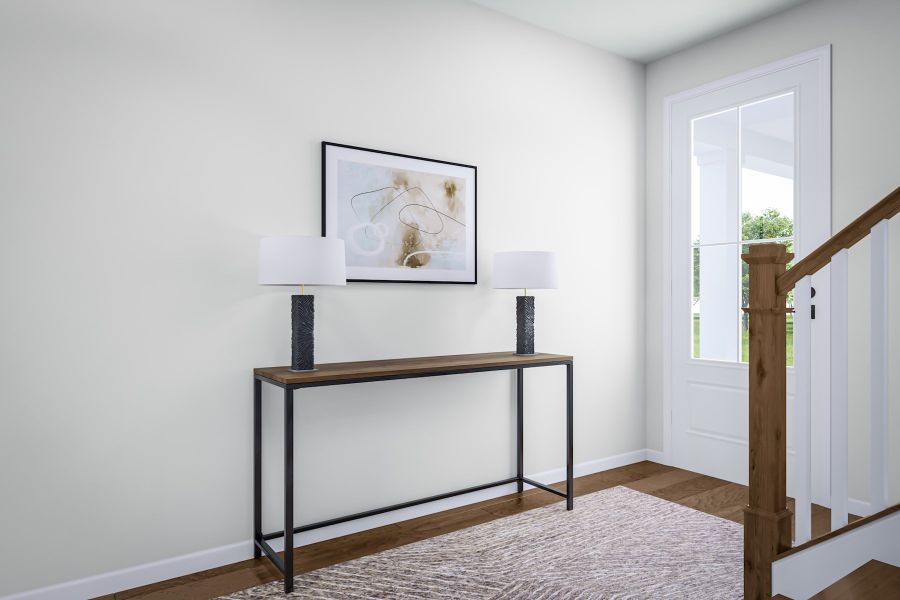 Representative furnished interior of a home built from the Banks by Tri Pointe Homes in Alton Creek, Mint Hill (Image 4).