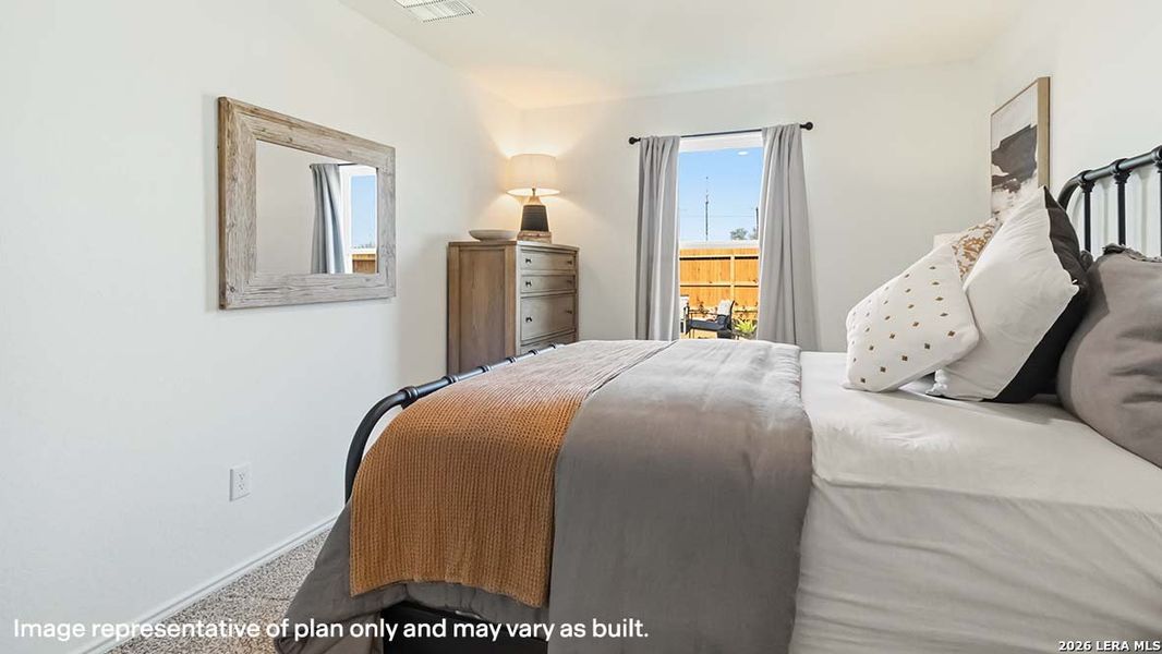 Furnished interior view inside a new home in Sereno Springs, Converse (Image 17).