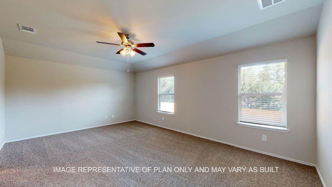 Spacious, unfurnished interior of a new home in Reserve at Mallard Lakes, Orange (Image 29).