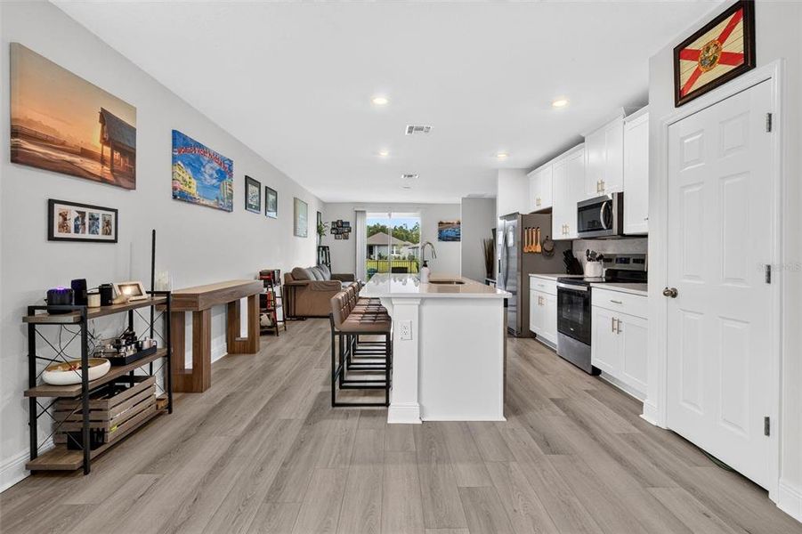 Furnished interior view inside a new home in Links Terrace, Daytona Beach (Image 17).