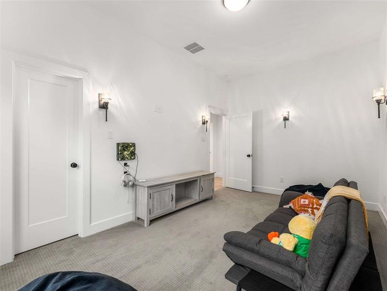 Bedroom #3 is currently a children's den