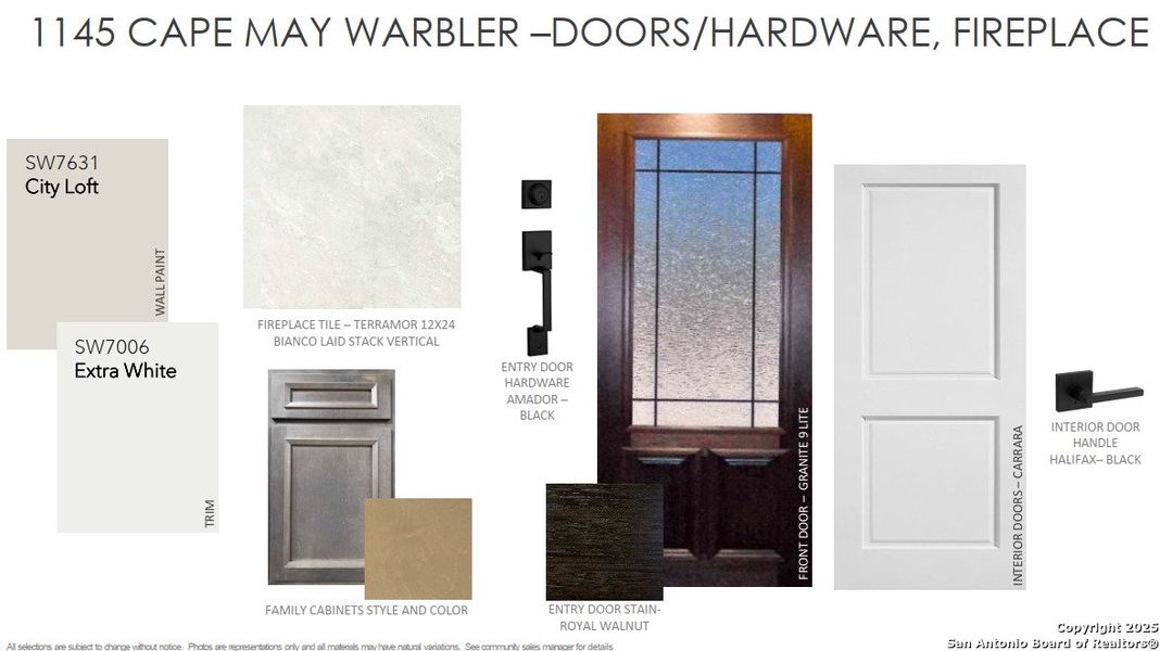 Sample of building materials used in homes in Waldsanger, New Braunfels (Image 12).