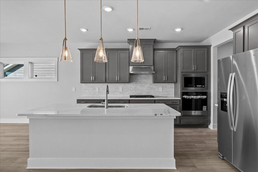 Furnished interior view inside a new home in Riverwood Farm, Piedmont (Image 3).