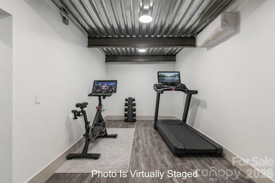 Lower level bonus room