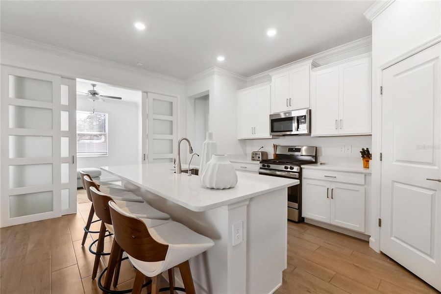 Furnished interior view inside a new home in Southshore Bay Active Adult, Wimauma (Image 21).