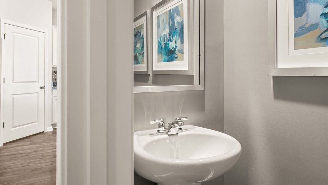 Representative furnished interior of a home built from the Elle by D.R. Horton in Highland Hills, Graniteville (Image 18). Representative furnished interior of a home built from the Elle by D.R. Horton in Highland Hills, Graniteville (Image 18).