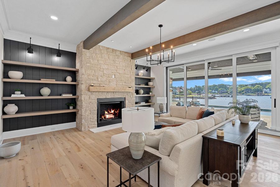 Furnished interior view inside a new home in , Cornelius (Image 14).