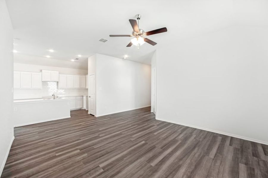 Representative exterior photo of a completed home built from the Bastrop by Impression Homes in Heartland, Heartland, TX (Image 11).