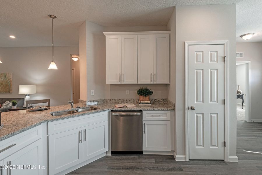 Furnished interior view inside a new home in , Jacksonville (Image 10).