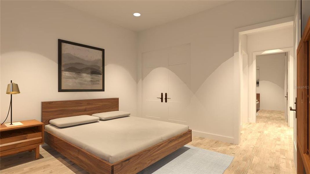 Furnished interior view inside a new home in , Palm Bay (Image 7). Furnished interior view inside a new home in , Palm Bay (Image 7).