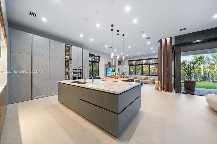 Furnished interior view inside a new home in , Miami (Image 10). Furnished interior view inside a new home in , Miami (Image 10).