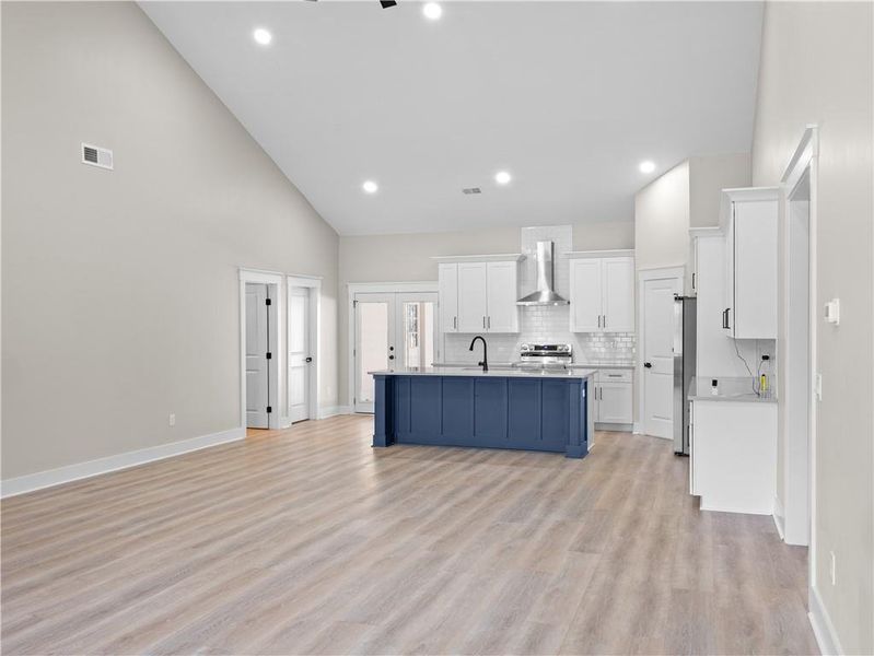 Furnished interior view inside a new home in , Douglasville (Image 5).