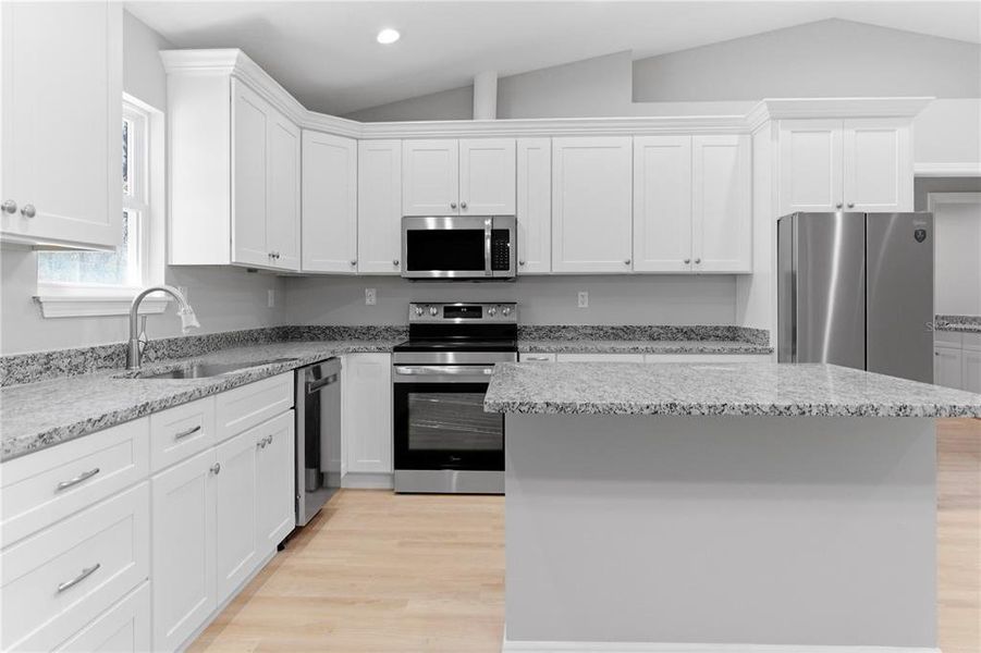 Furnished interior view inside a new home in , Williston (Image 6). Furnished interior view inside a new home in , Williston (Image 6).