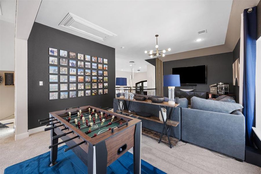 Furnished interior view inside a new home in Somercrest, Midlothian (Image 5).