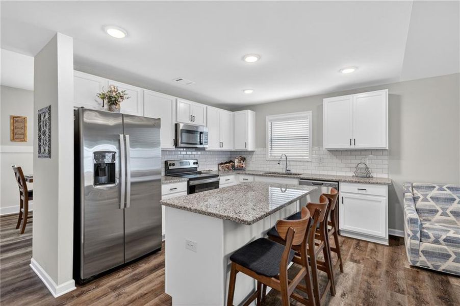 Furnished interior view inside a new home in , Braselton (Image 25).