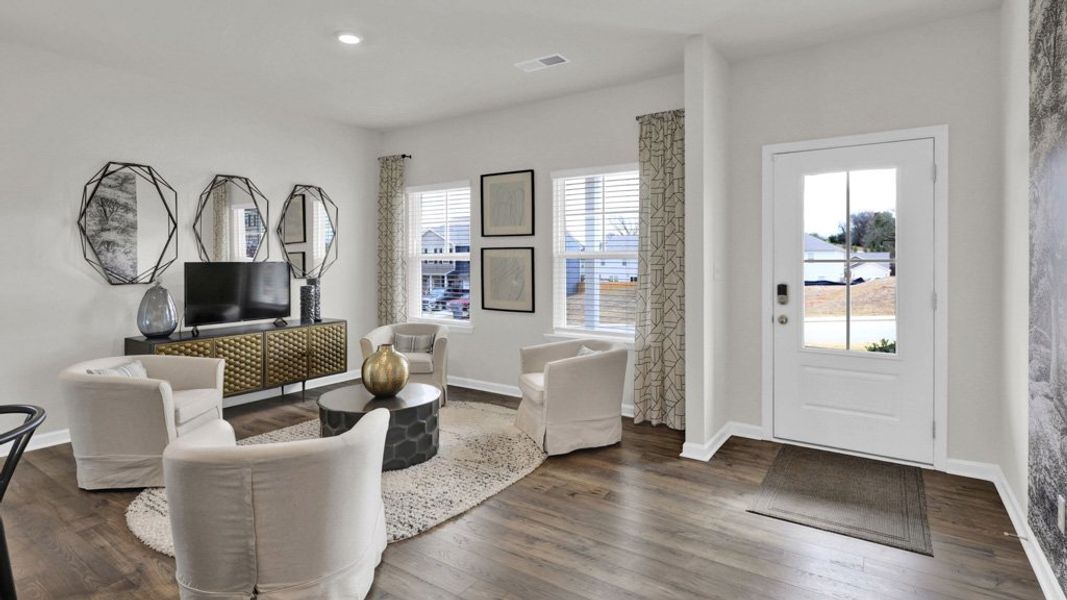 Furnished interior view inside a new home in Catlett Cove, Knoxville (Image 11).