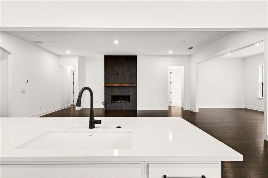 Furnished interior view inside a new home in , Cumming (Image 35).