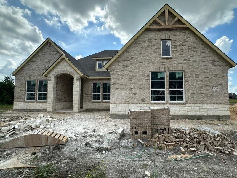 In-progress construction of a new home in , Leonard, TX (Image 5).
