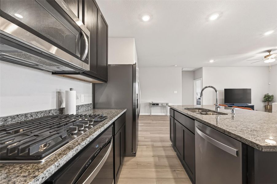 Furnished interior view inside a new home in Arabella on the Prairie, Richmond (Image 44).