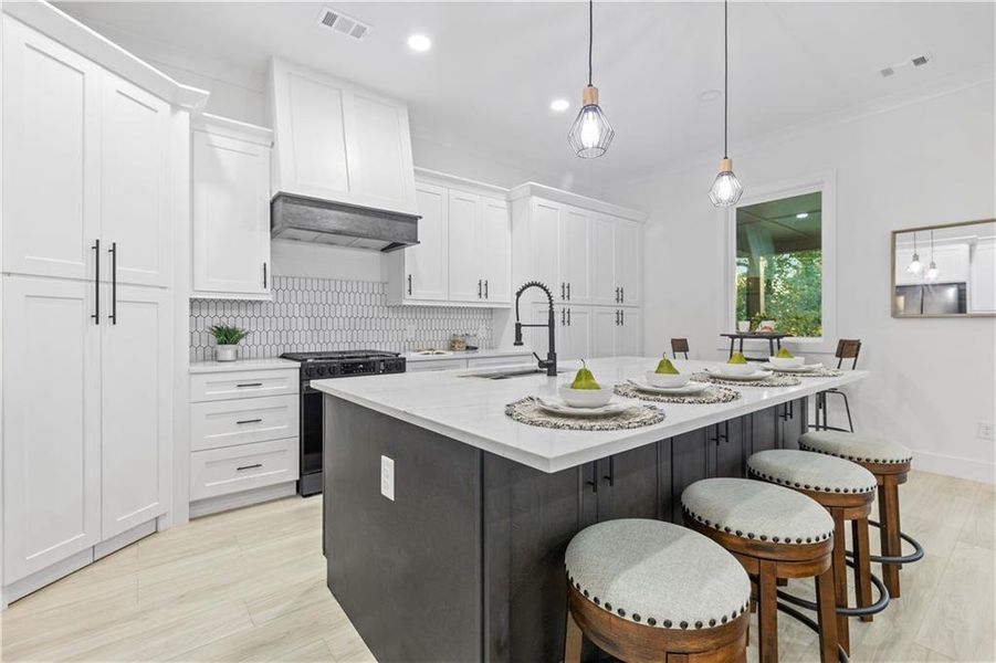 Furnished interior view inside a new home in , Lawrenceville (Image 26).