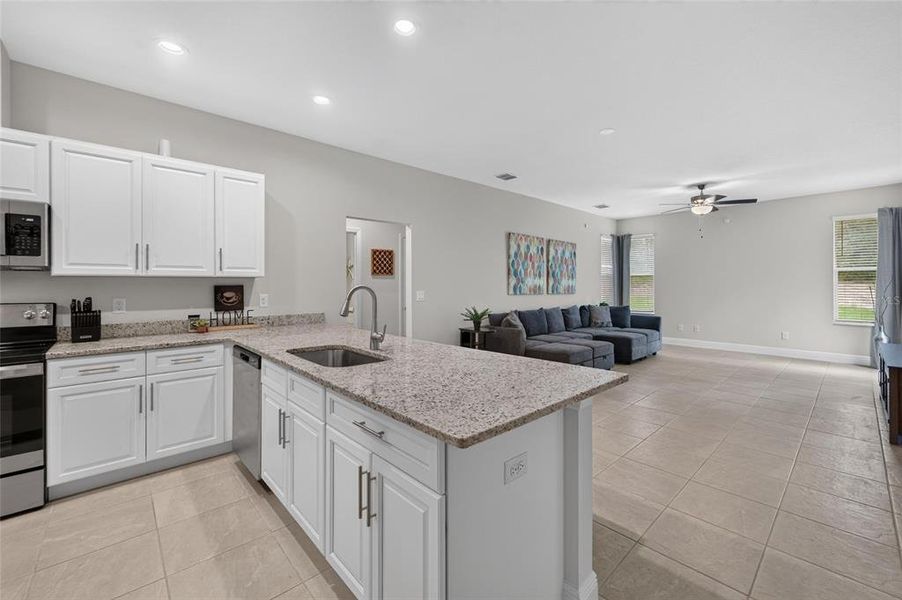 Furnished interior view inside a new home in , Brooksville (Image 29).