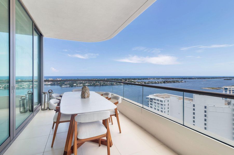 Exterior details and patio area of a home in , West Palm Beach (Image 39).