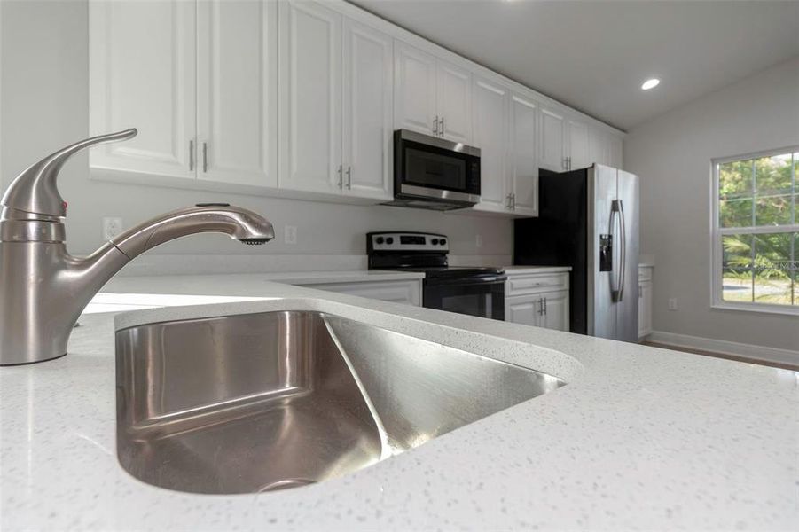 Close-up of interior finishes inside a home in , New Port Richey (Image 15).