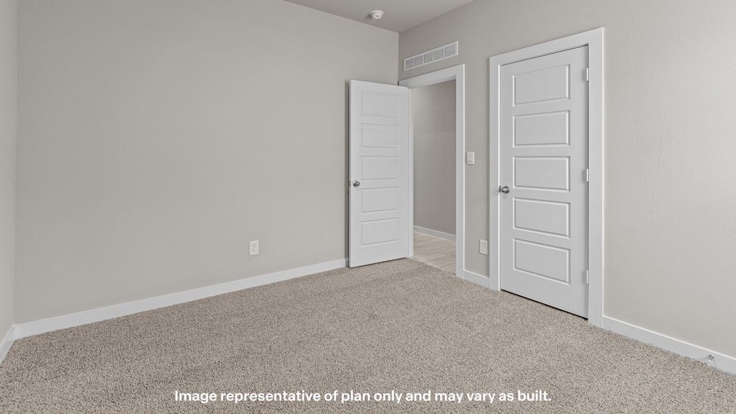 Spacious, unfurnished interior of a new home in Legacy South, Midland (Image 21). Spacious, unfurnished interior of a new home in Legacy South, Midland (Image 21).