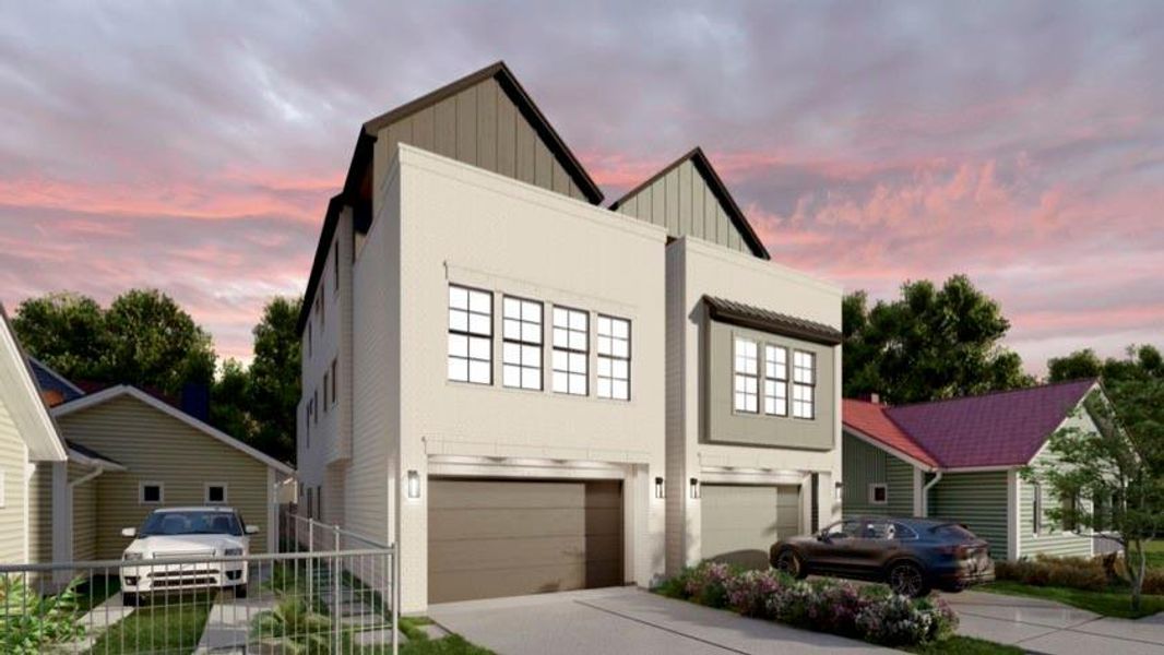 Rendering of home to be built. Rendering of home to be built.