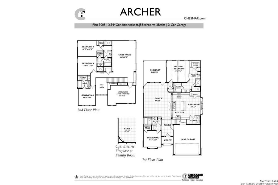 2D floor plan layout of this home in Esperanza – New Phase Now Selling, Boerne, TX (Image 5). 2D floor plan layout of this home in Esperanza – New Phase Now Selling, Boerne, TX (Image 5).