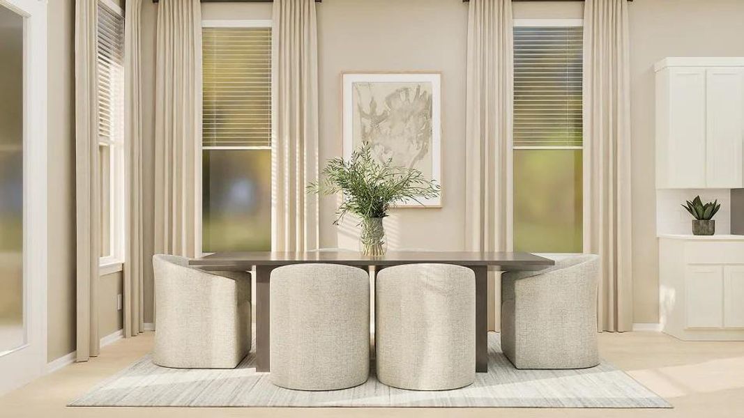 Furnished interior view inside a new home in , Salado (Image 5).