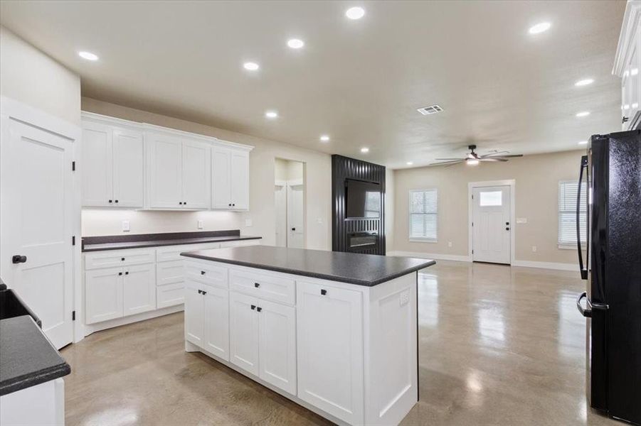 Furnished interior view inside a new home in , Leroy (Image 11).