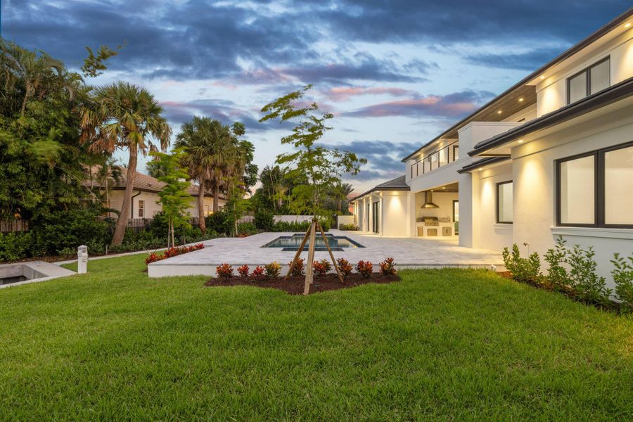 Exterior details and patio area of a home in , North Palm Beach (Image 35). Exterior details and patio area of a home in , North Palm Beach (Image 35).