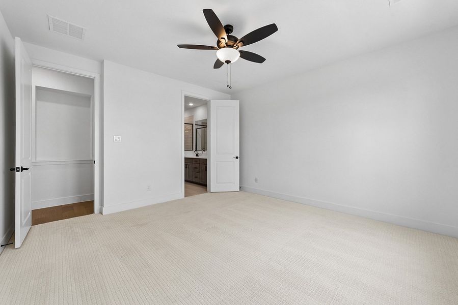 Representative unfurnished interior of a home built from the Ellis by Landon Homes in Fields - East Village, Frisco (Image 17).