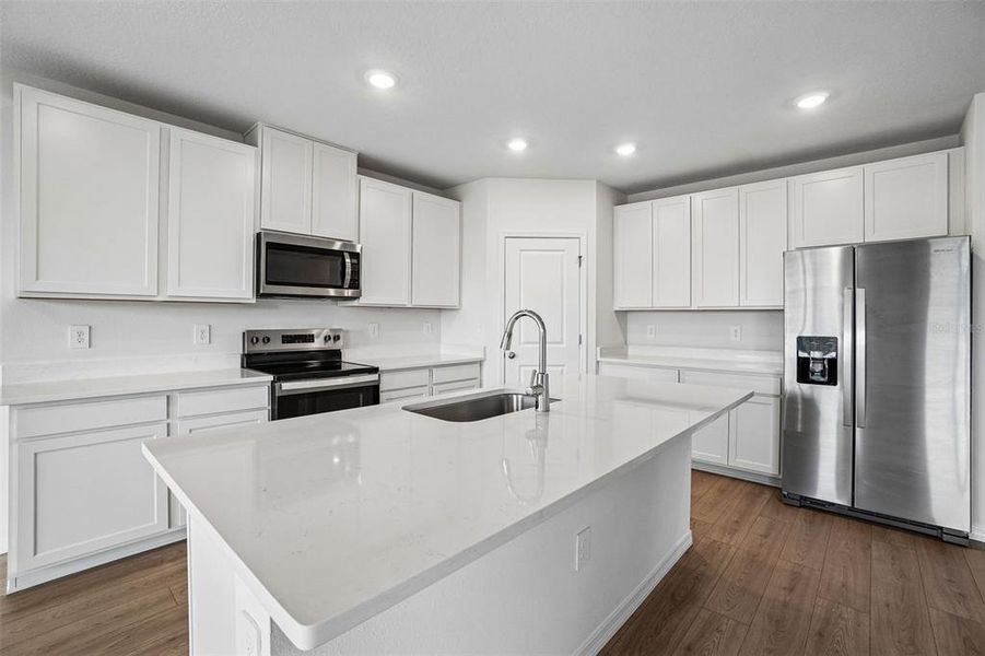 Furnished interior view inside a new home in Pine Ridge Meadows, Hudson (Image 6).