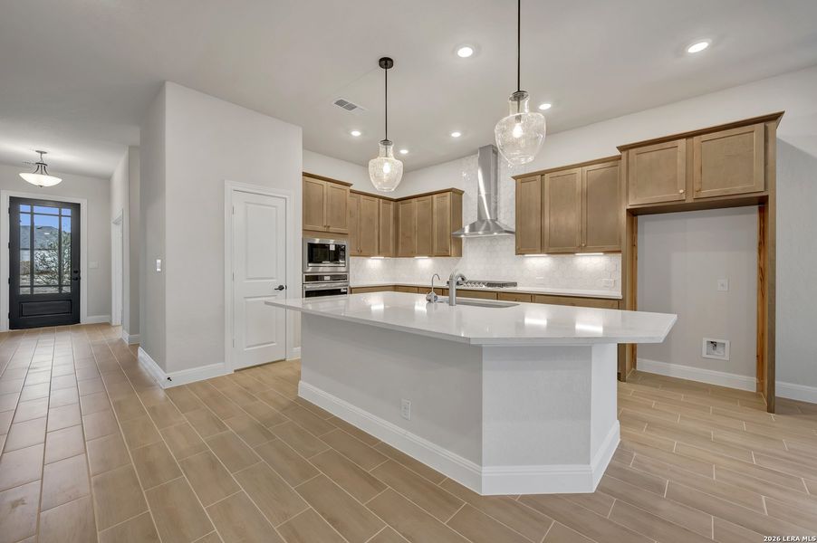 Furnished interior view inside a new home in Davis Ranch 50', San Antonio (Image 14).